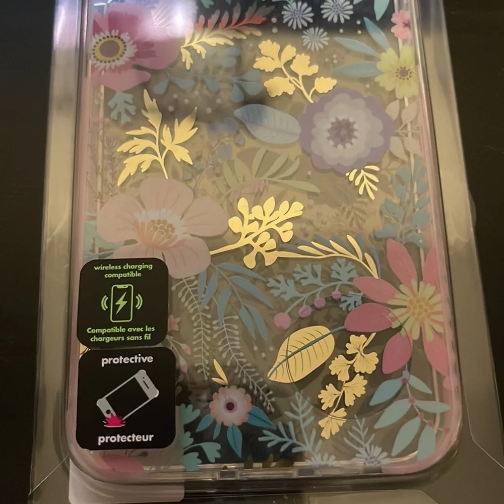 ICING iPhone 12 Pro Max Clear Floral Phone Case NWT